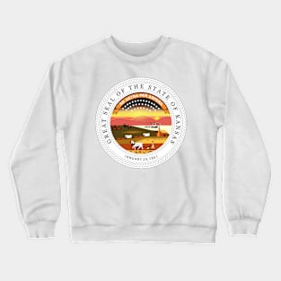 Seal of Kansas Crewneck Sweatshirt